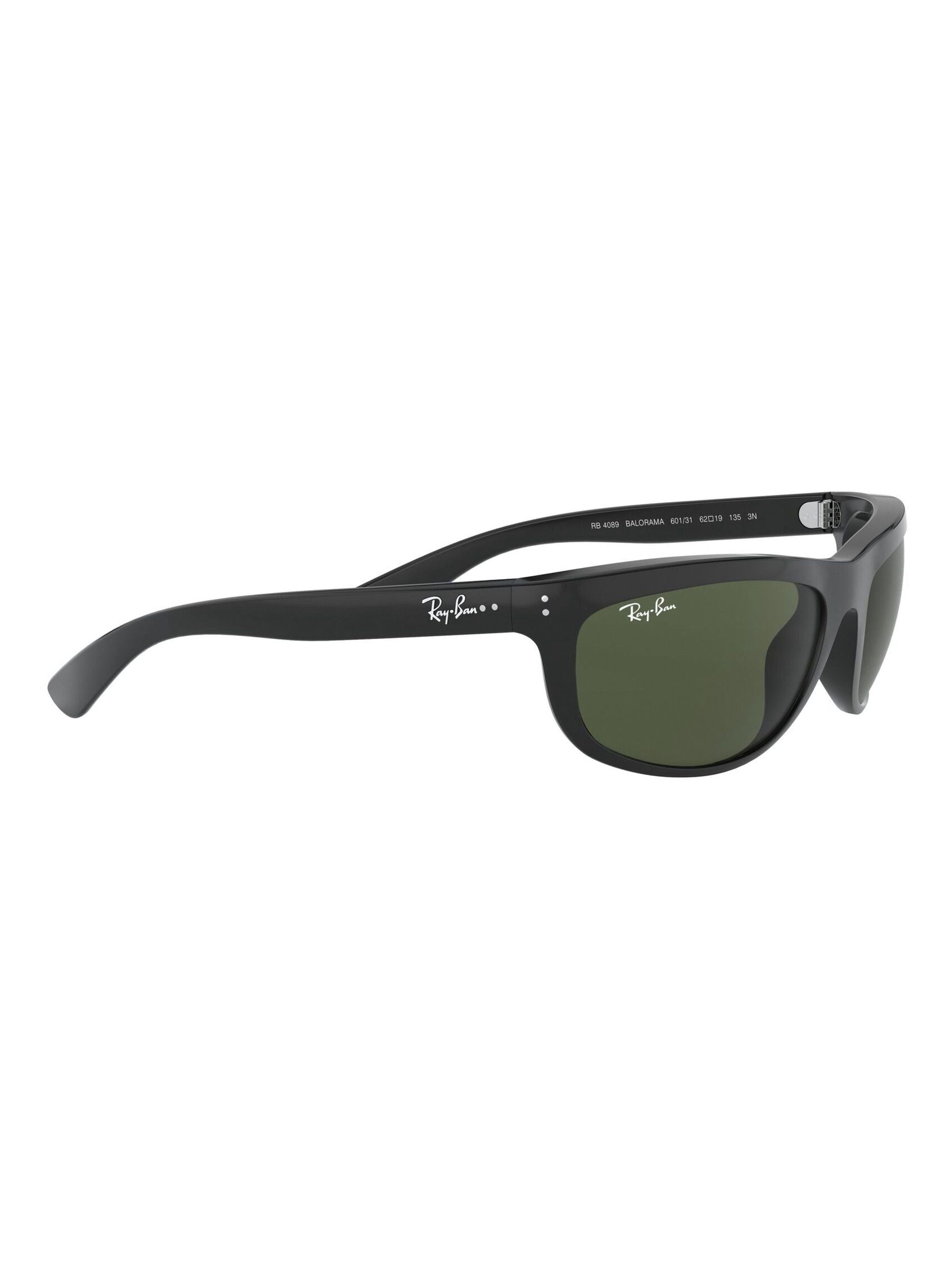 Ray-Ban Balorama Sonnenbrille schwarz, aus Großbritannien importiert