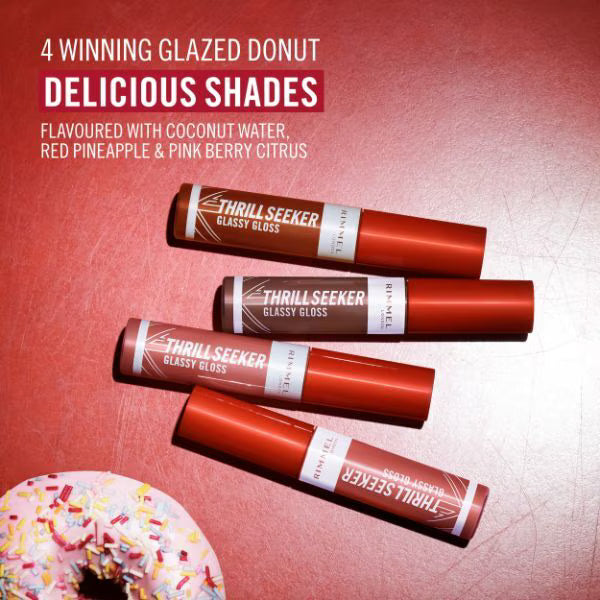 Rimmel Glassy Gloss Chocolate Glaze 10ml , imported from the UK