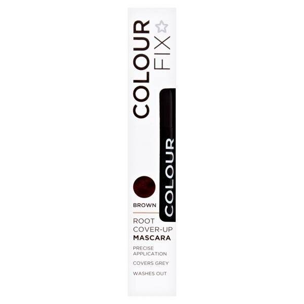 Superdrug Colour Fix Hair Mascara Brown 13ml GOODS Superdrug   