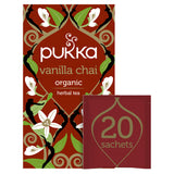 Pukka Organic Vanilla Chai 20 Herbal Tea Sachets GOODS ASDA   