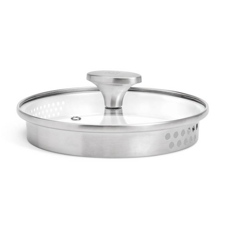 Habitat brushed stainless steel saucepan 18cm - British product