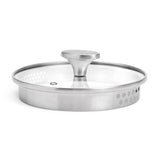Habitat brushed stainless steel saucepan 18cm - British product