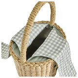 Argos Home wicker and fabric bunny basket decoration H29cm, UK version