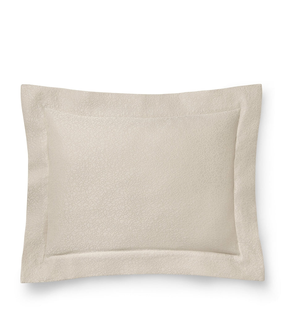 Pratesi Venezia boudoir sham pillowcase Egyptian cotton silk, imported from the UK