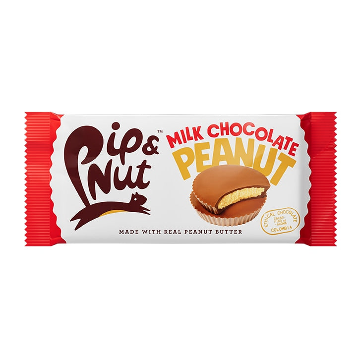 Pip & Nut Milk Chocolate Peanut Butter Cups 34g GOODS Holland&Barrett   