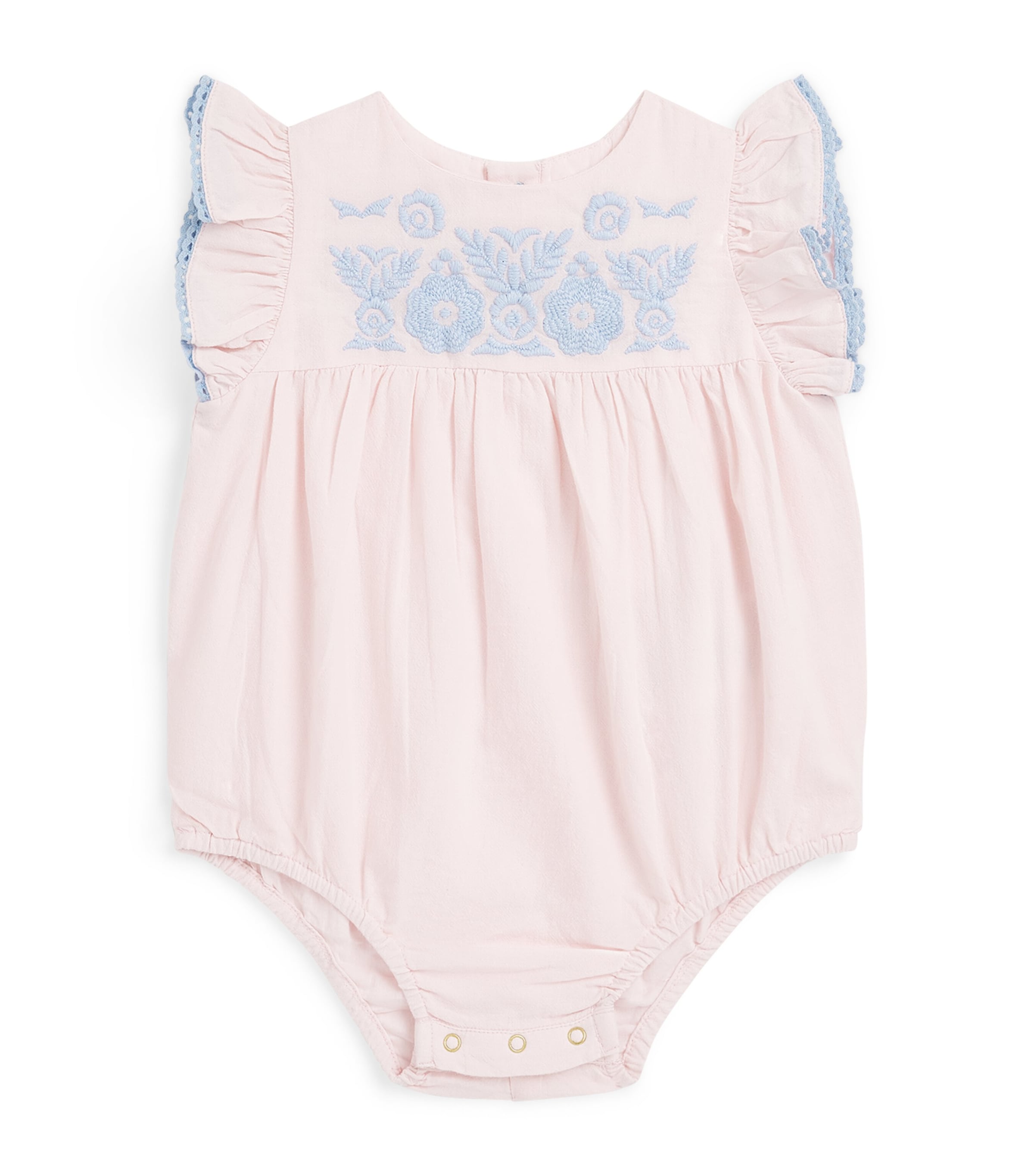 Louise Misha embroidered Nusha baby bodysuit 3-24 months, UK version