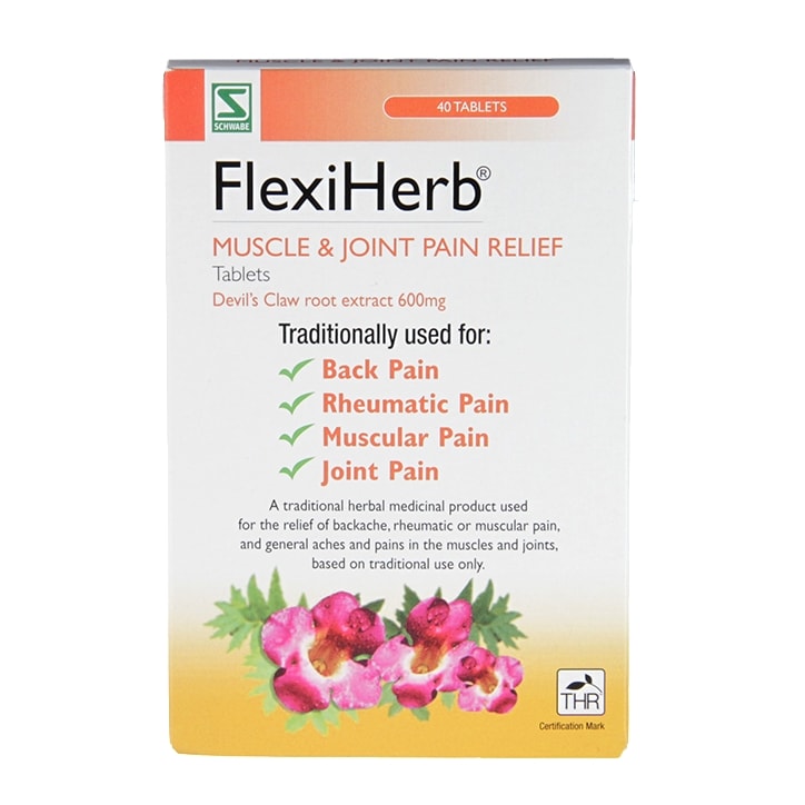 Schwabe Pharma FlexiHerb 40 Tablets GOODS Holland&Barrett   