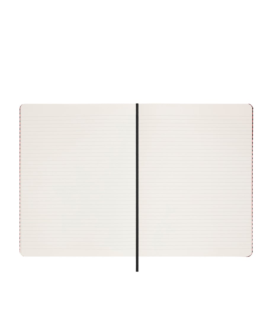 Moleskine undated notebook and fountain pen set with document envelope, imported from the UK