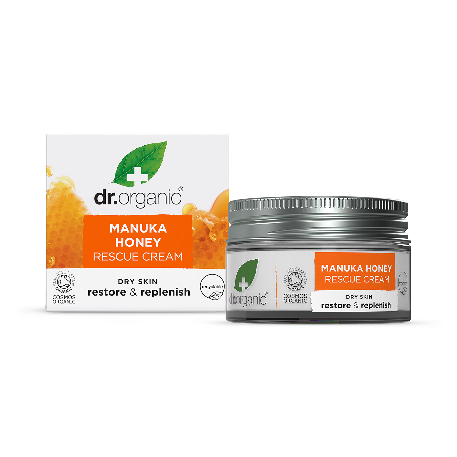 Dr Organic Manuka Honey Rescue Cream 50ml - British product
