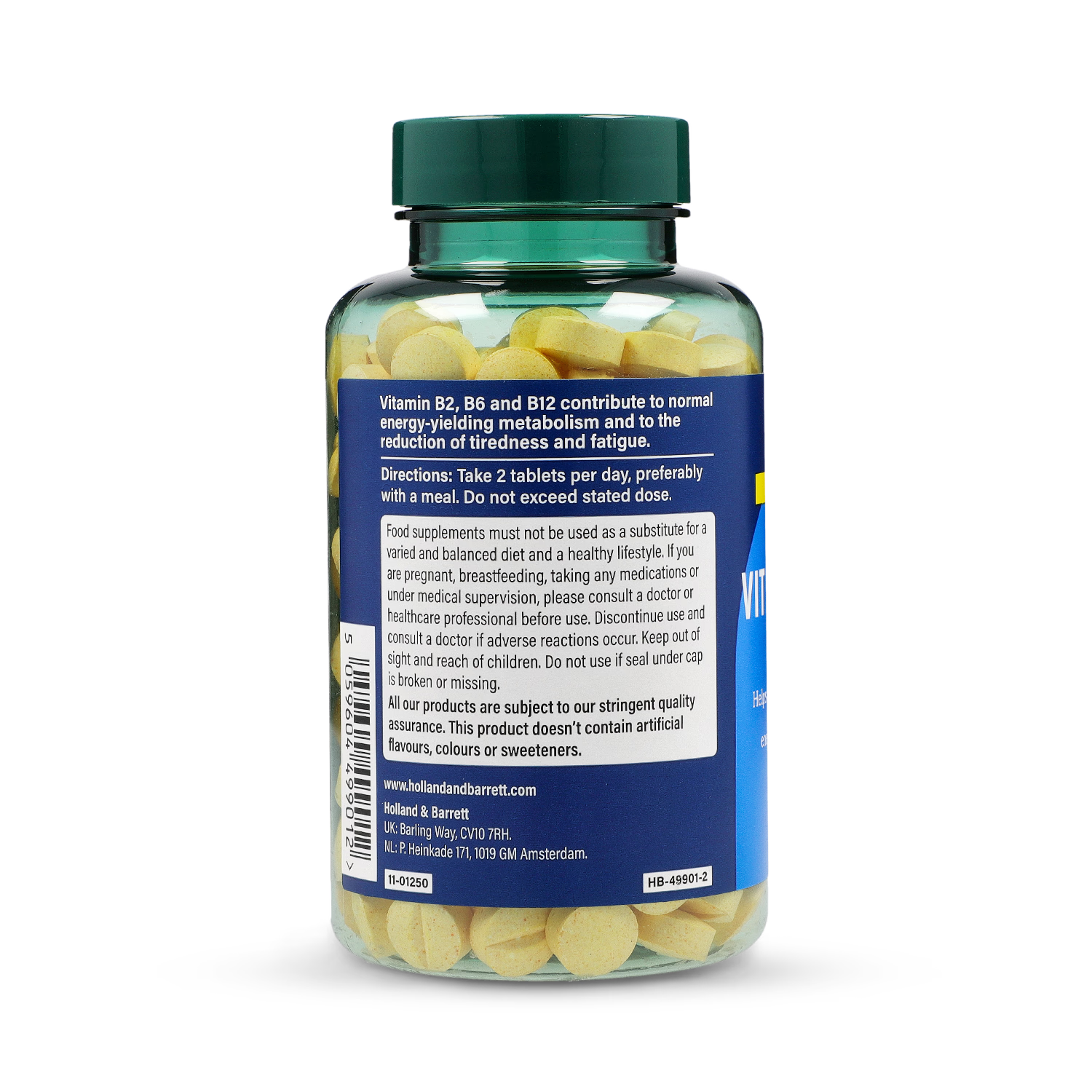 High Strength Complete Vitamin B Complex Tablets 240 Count