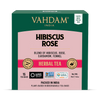 Hibiscus and Rose Herbal Tea with Cardamom and Fennel 15 Tea Bags