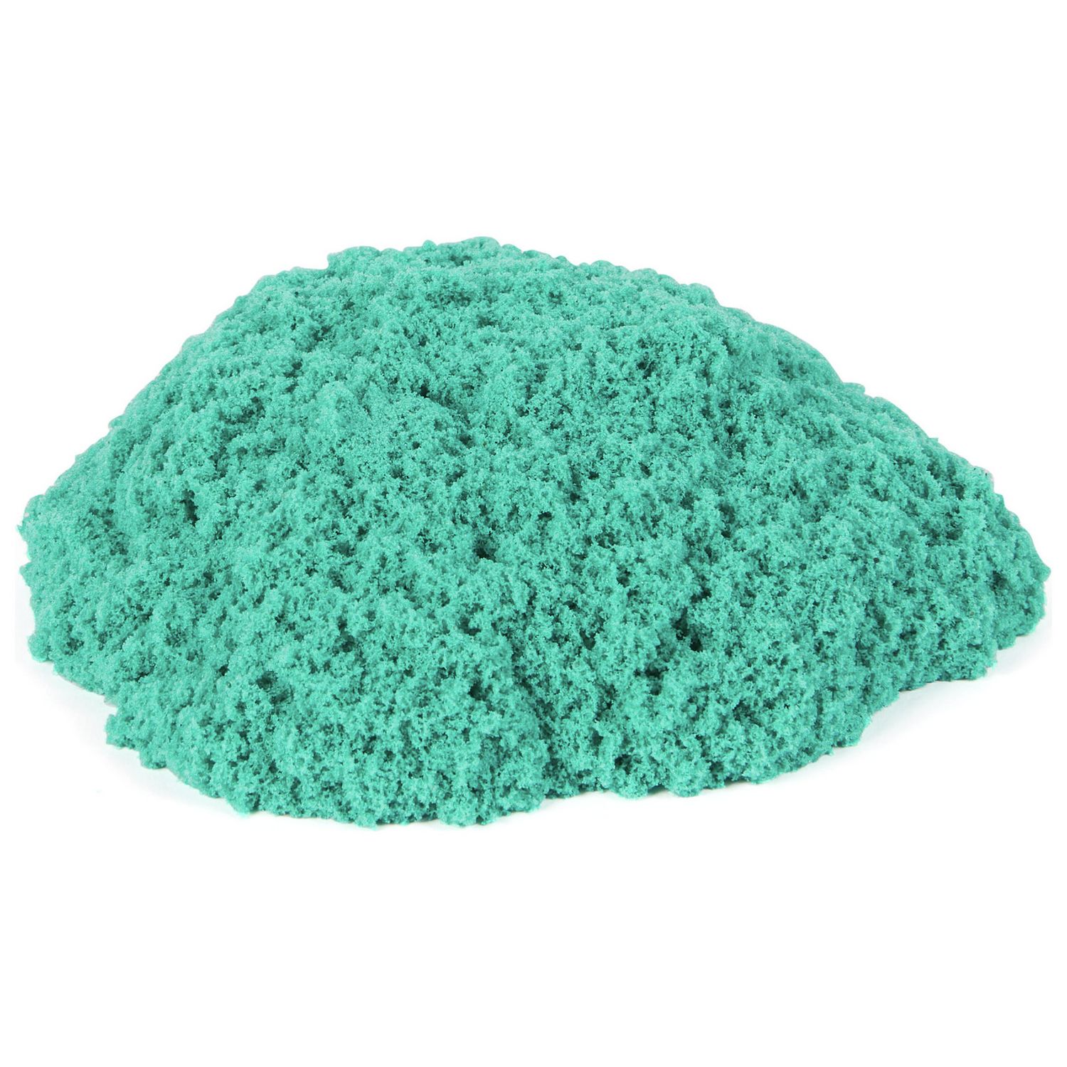 Kinetic Sand Castle Case with teal sand, imported from the UK