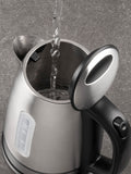 Daewoo Edinburgh Rapid Boil electric kettle silver 1.7L - British product