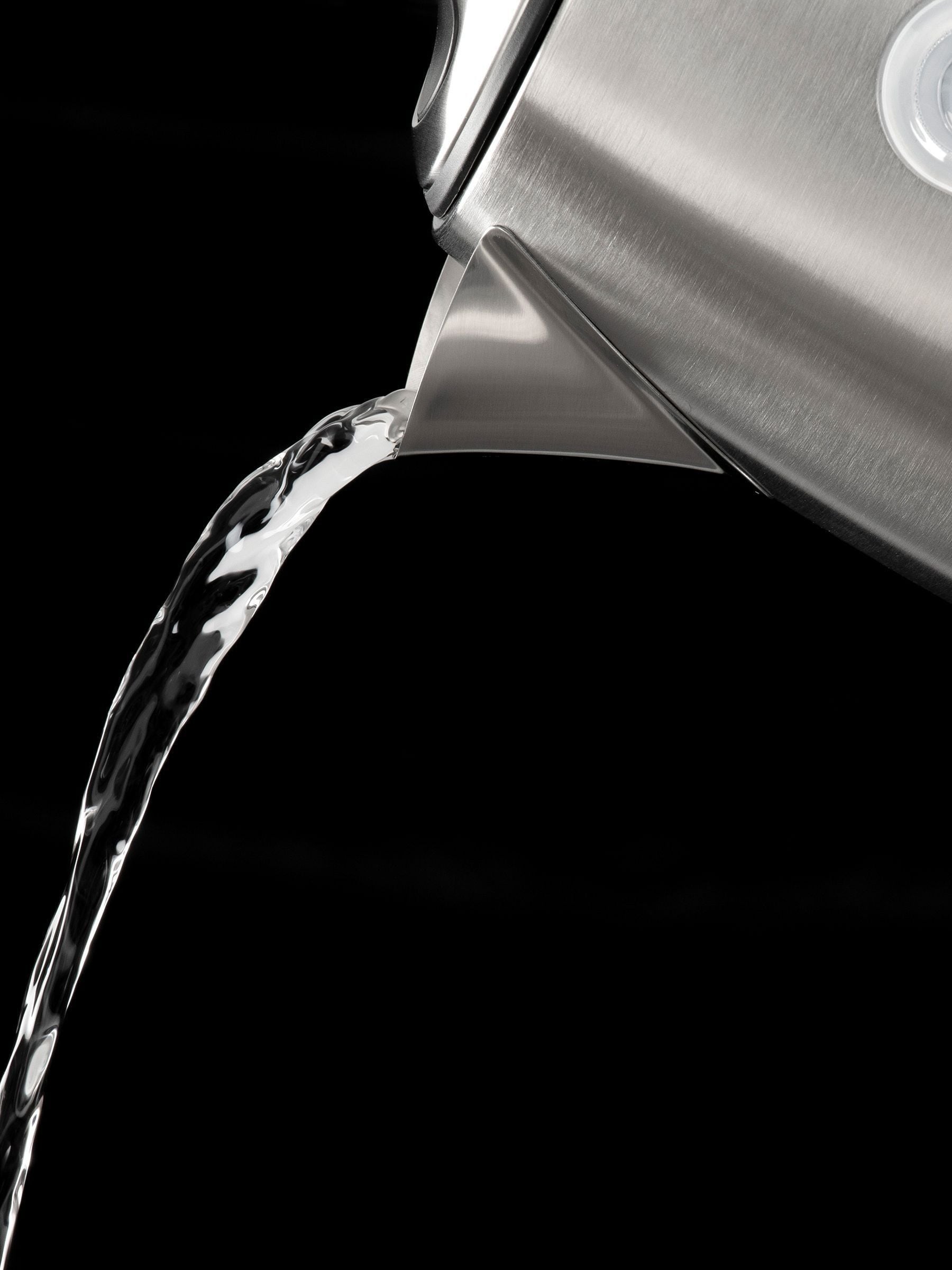 Daewoo Edinburgh Rapid Boil electric kettle silver 1.7L - British product