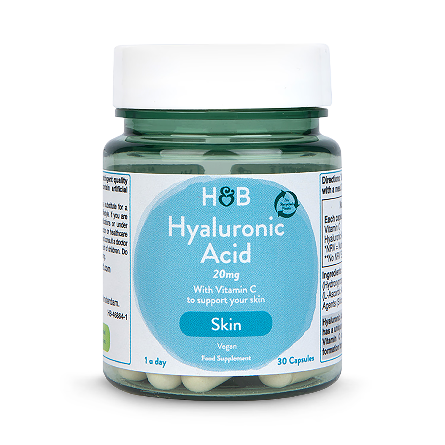 Holland Barrett Hyaluronic Acid 20mg 30 Capsules