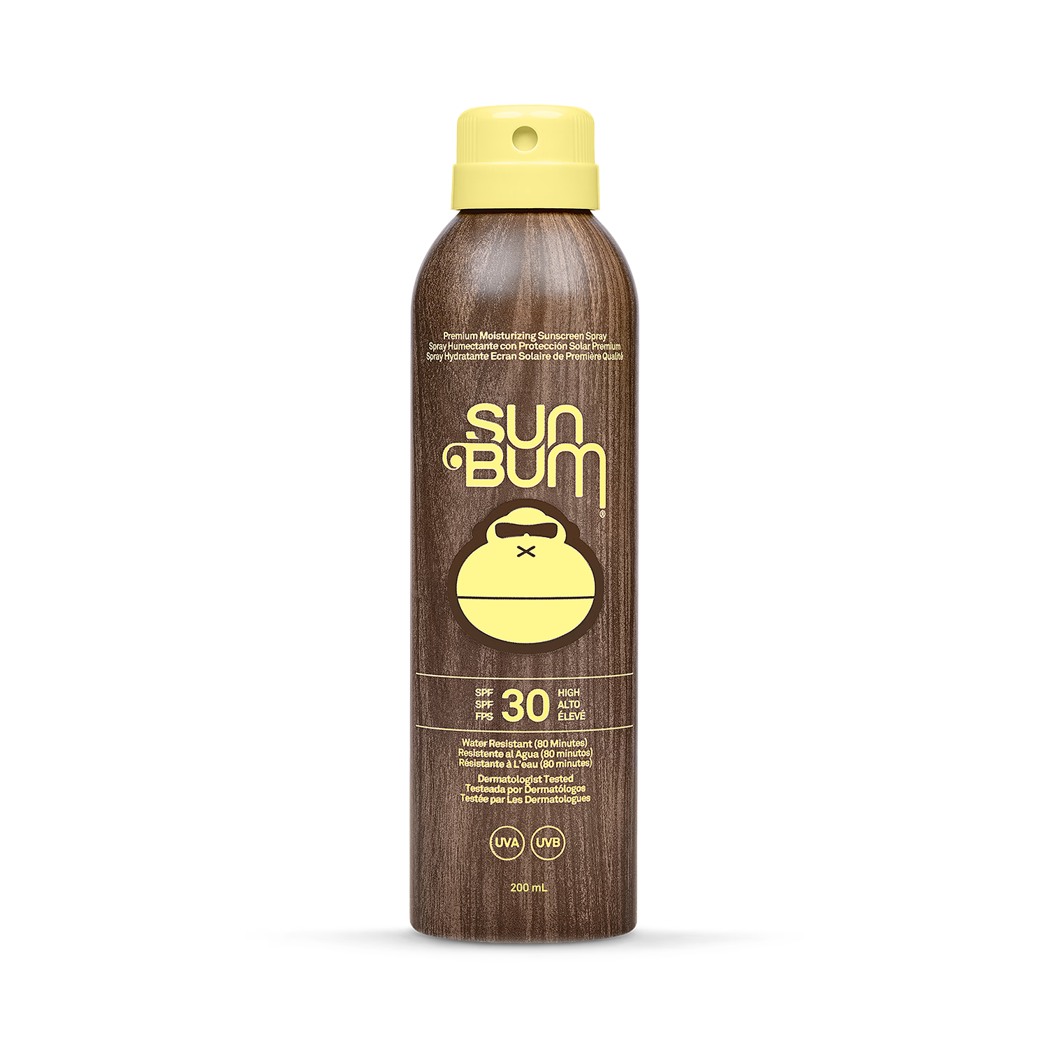 Sun Bum Original SPF30 sunscreen spray 200ml (British brand)