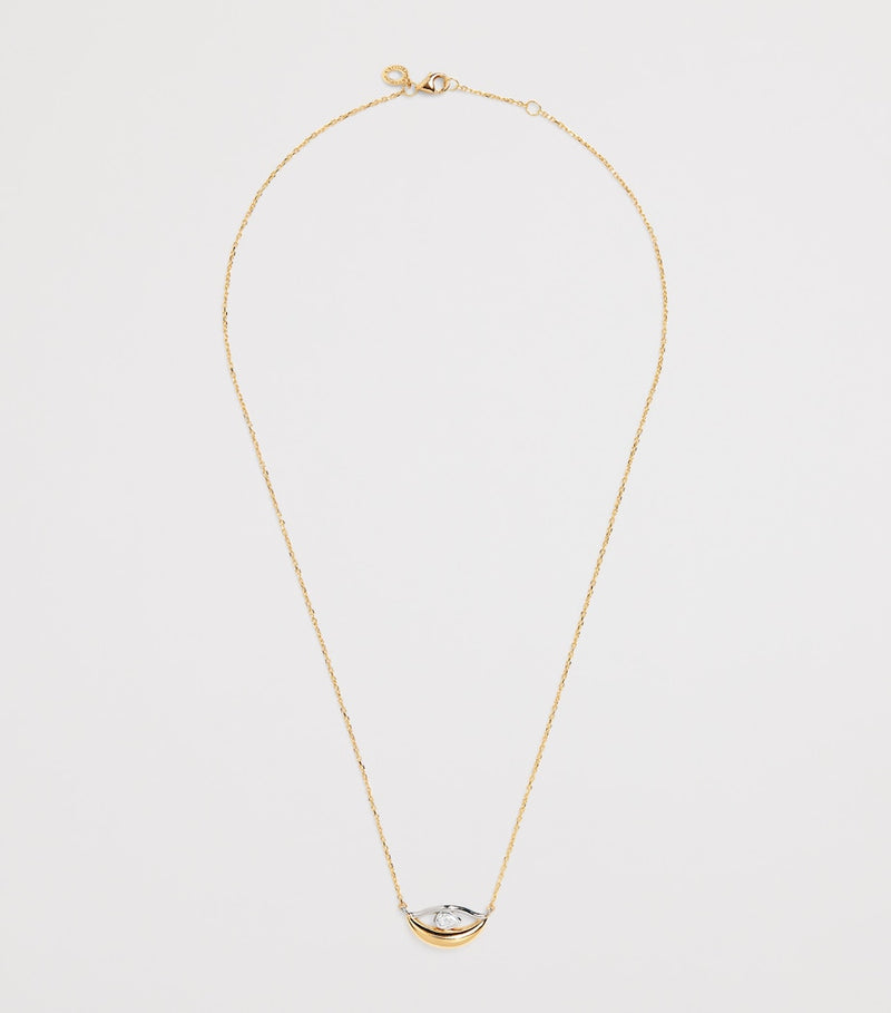L'Atelier Nawbar Salvatore evil eye necklace (British brand)