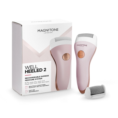 Holland & Barrett Magnitone Well Heeled 2 Rechargeable Express Pedicure System - Pink- Buy online at McGrocer