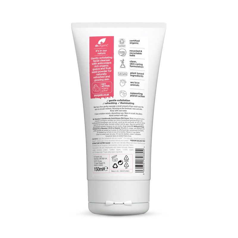Dr Organic Guava Exfoliating Face Wash