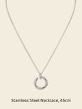 Cartier Juste un Clou pendant necklace 18ct white gold diamond, imported from the UK