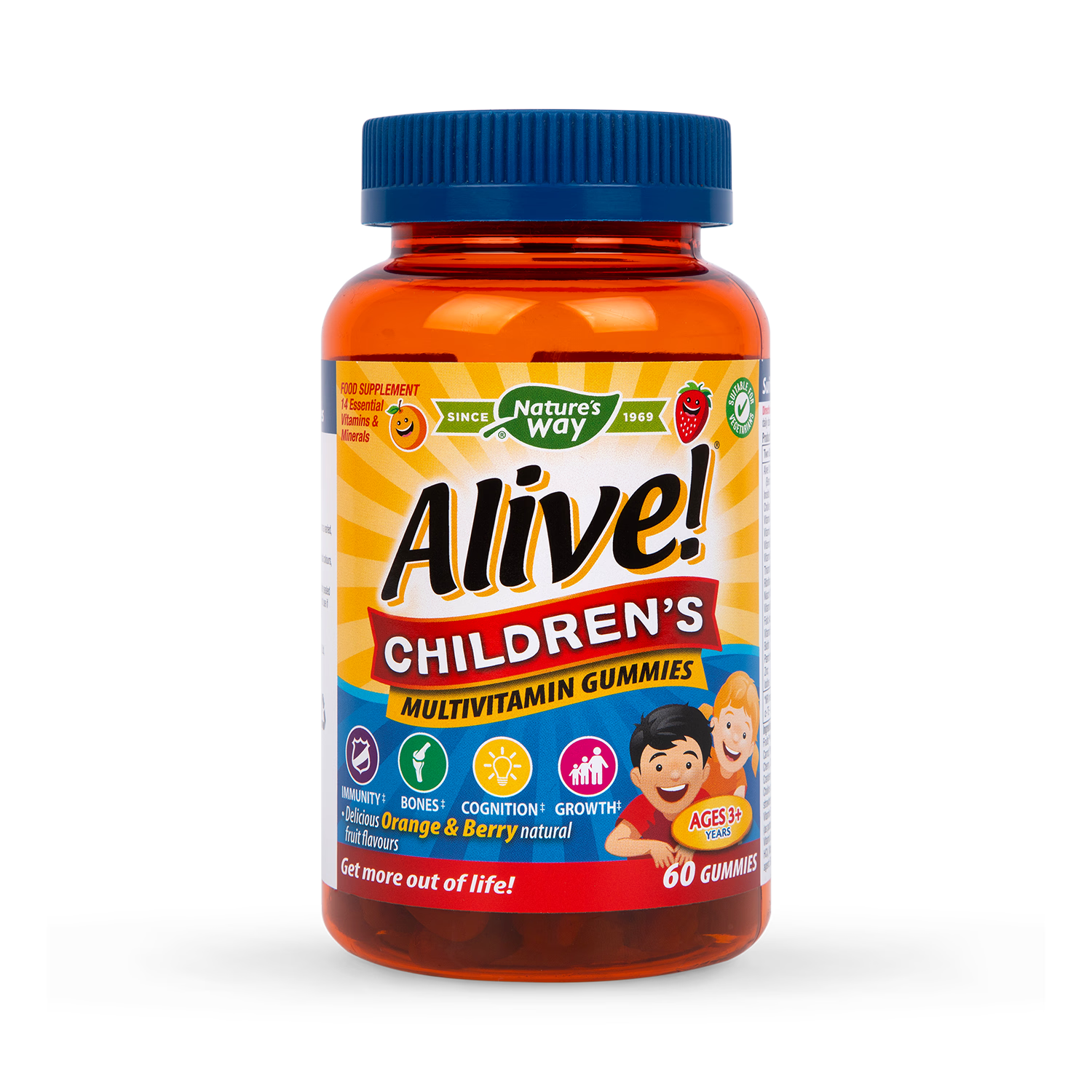 Children's Multivitamin and Mineral Soft Jells with Fruit & Veg 60 Count