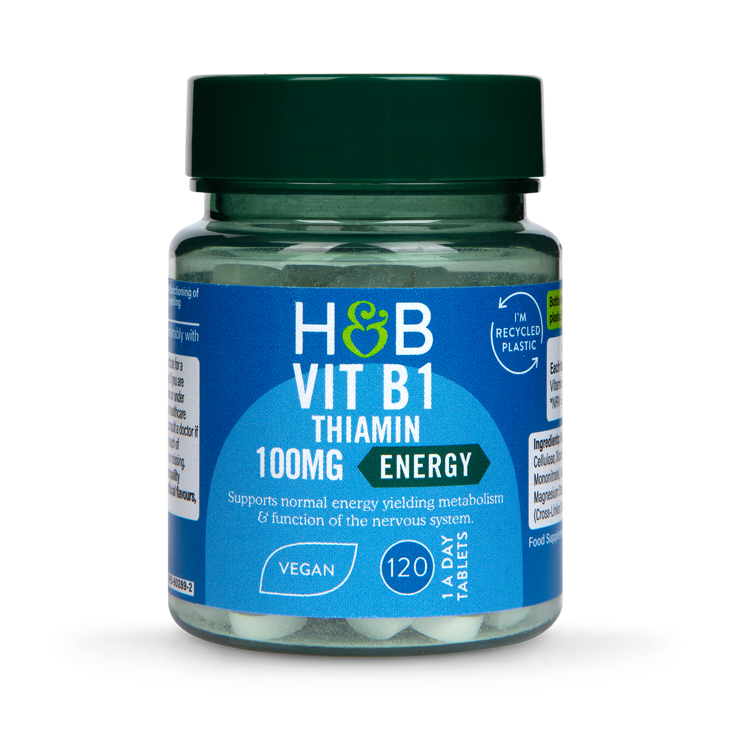 Holland Barrett Vitamin B1 Thiamine 100mg 120 Tablets