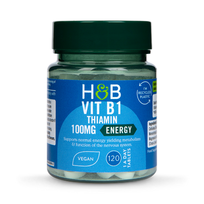 Holland & Barrett Holland Barrett Vitamin B1 Thiamine 100mg 120 Tablets- Buy online at McGrocer