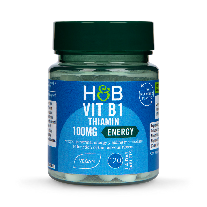 Holland Barrett Vitamin B1 Thiamine 100mg 120 Tablets