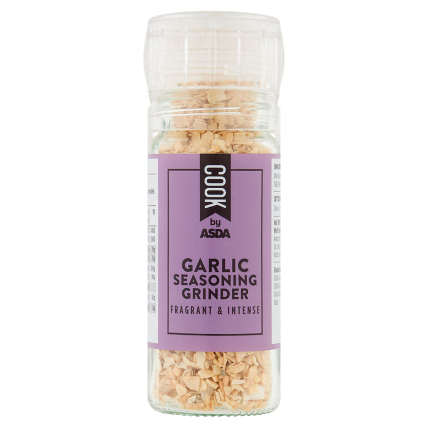 COOK by ASDA Garlic Seasoning Grinder 50g GOODS ASDA   