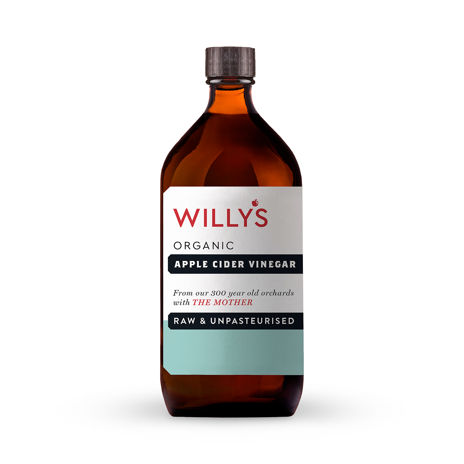 Willy's Organic Apple Cider Vinegar With The Mother 1L - Original