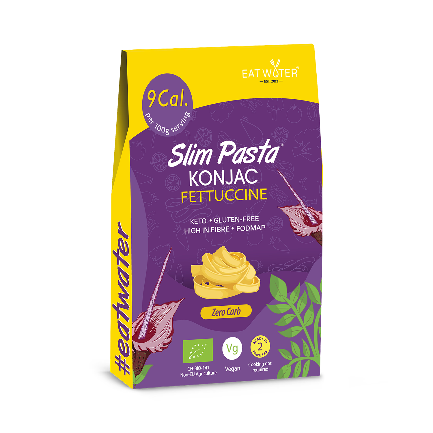 Eat Water Organic Slim Pasta Fettuccine 270g