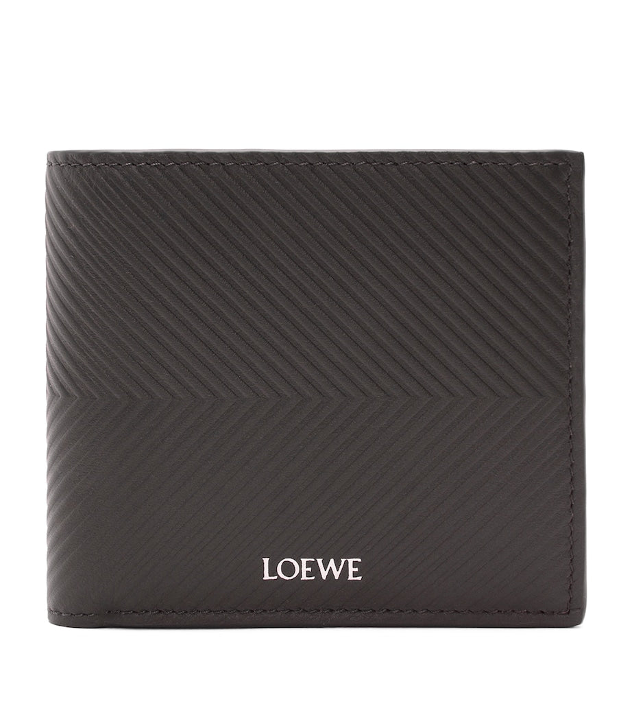 LOEWE leather bifold wallet with 8 card slots (British brand)