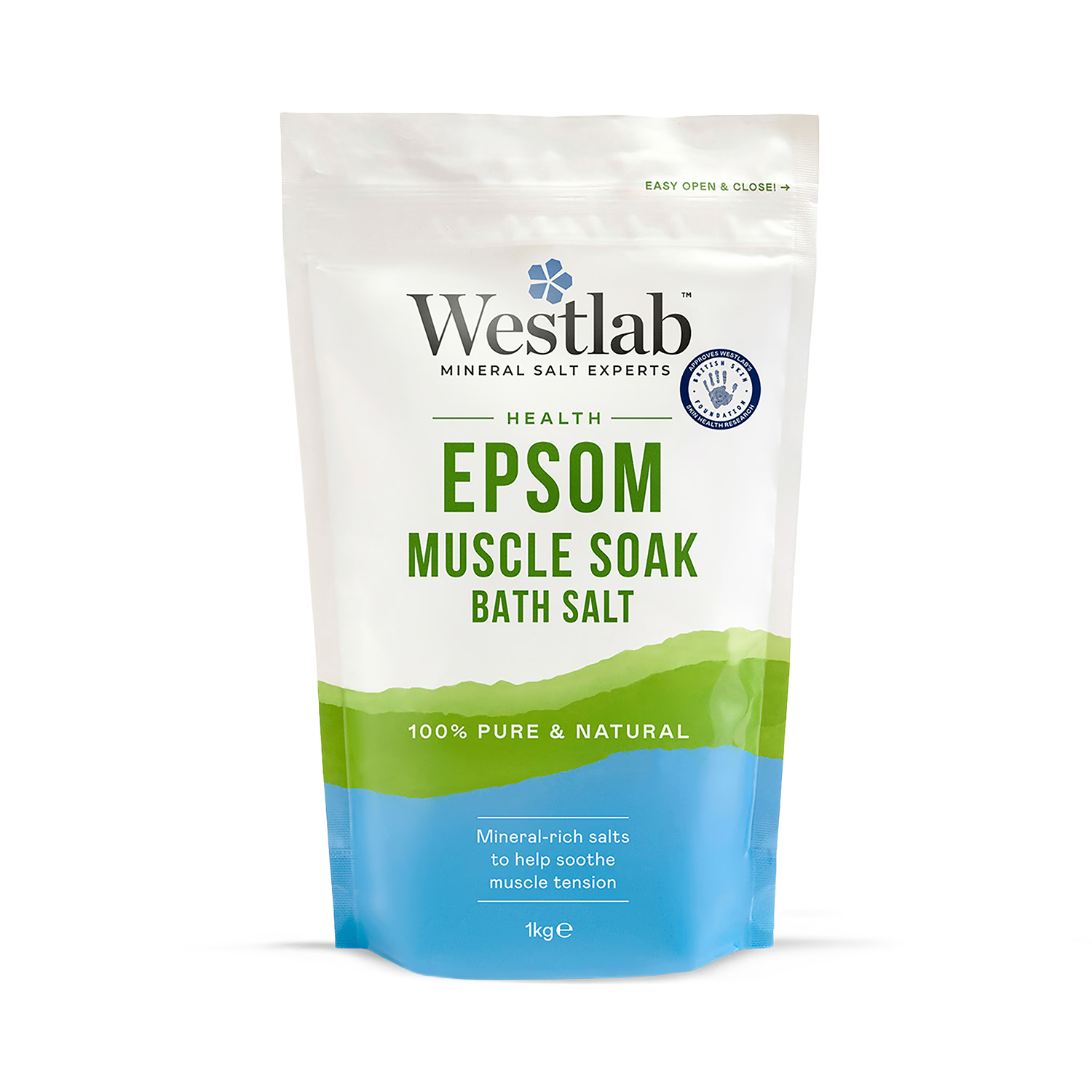 Pure Epsom Magnesium Sulfate Bath Salts 1kg