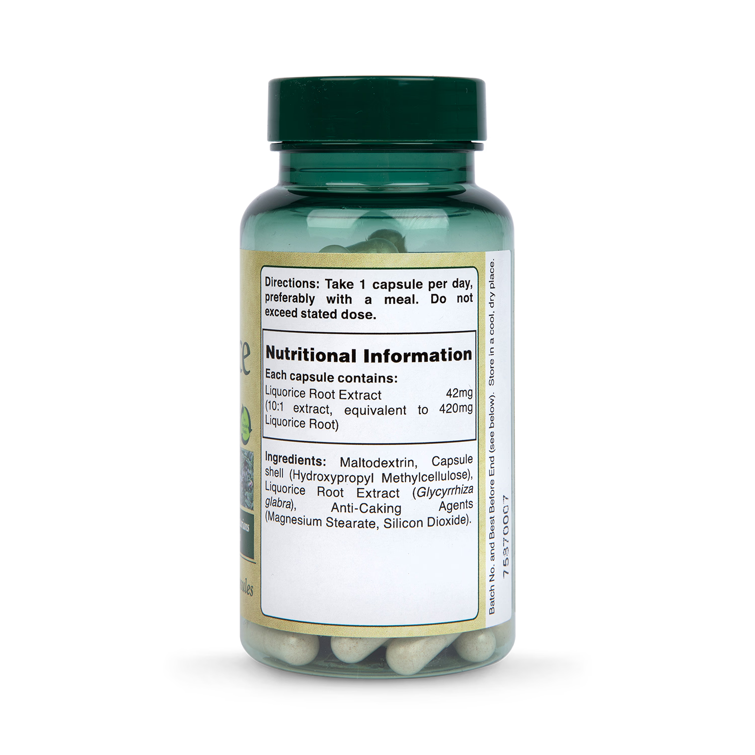 Holland Barrett Liquorice Root 420mg 90 Capsules
