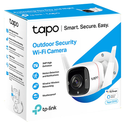 ASDA TP-Link Tapo C310 Outdoor Security Wi-Fi Camera 3MP- Buy online at McGrocer