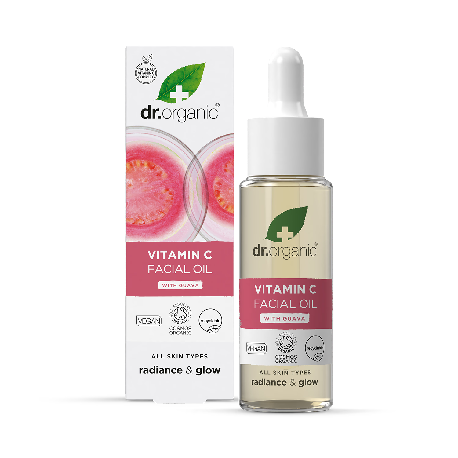 Dr Organic Vitamin C Facial Oil with Guava 30ml