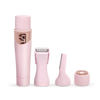 Magnitone FuzzOff 3-in-1 Rechargeable Precision Hair Trimmer - Pink