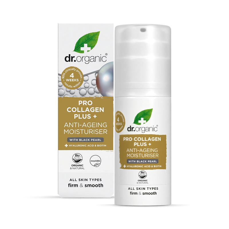 Dr Organic Pro Collagen Plus Black Pearl Moisturiser 50ml