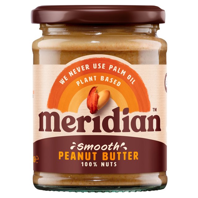 Meridian Natural Peanut Butter Smooth No Salt   280g