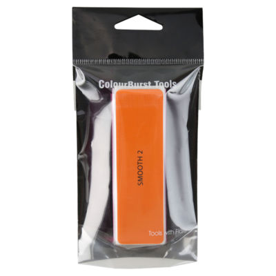 ColourBurst orange nail buffer - British product