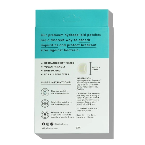 SkinChoice Breakout Patch Classic, 75 Spot Pimple Patches GOODS Superdrug   