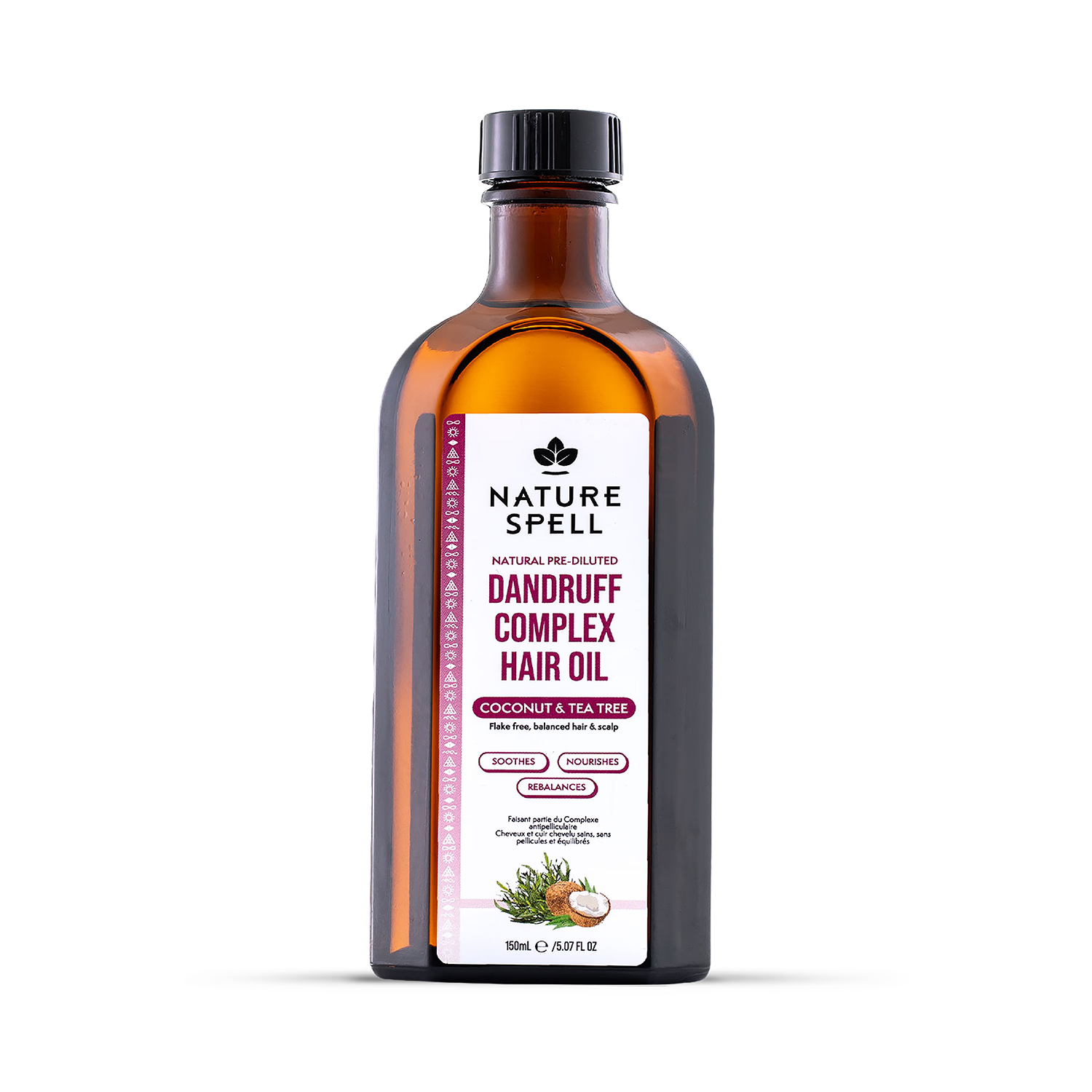 Nature Spell Coconut Tea Tree Hair Oil 150ml - British product