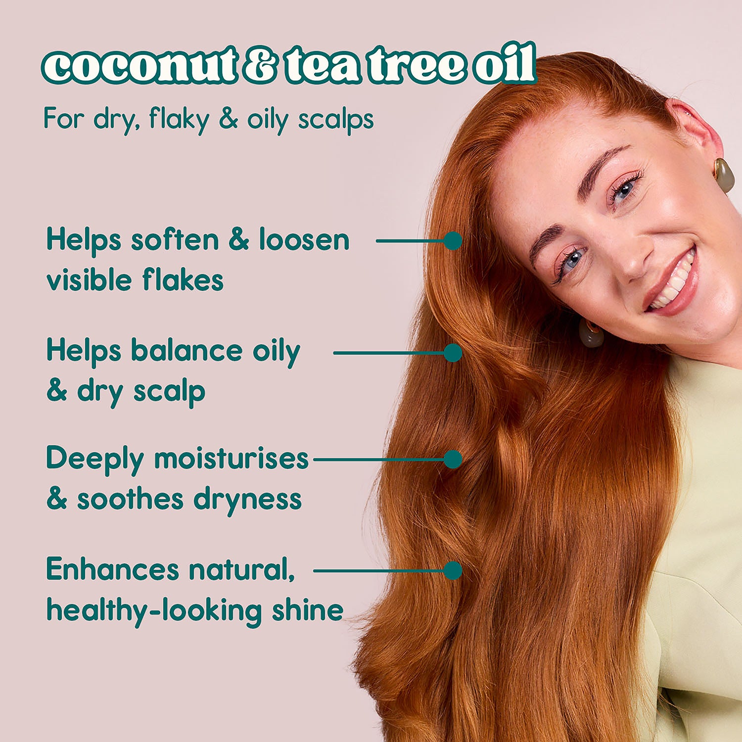 Nature Spell Coconut Tea Tree Hair Oil 150ml - British product
