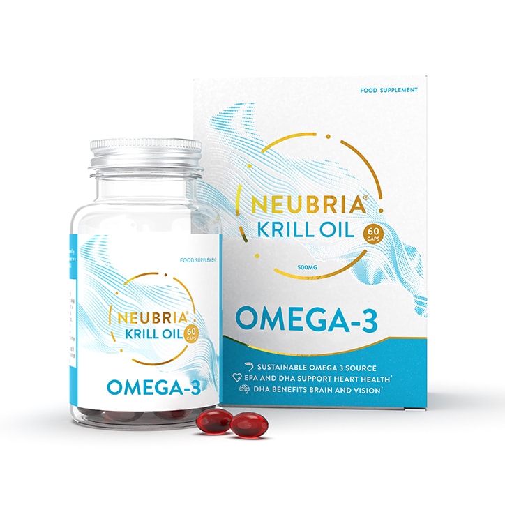 Neubria Krill Oil Omega - 3 60 Capsules Krill Oil Holland&Barrett   