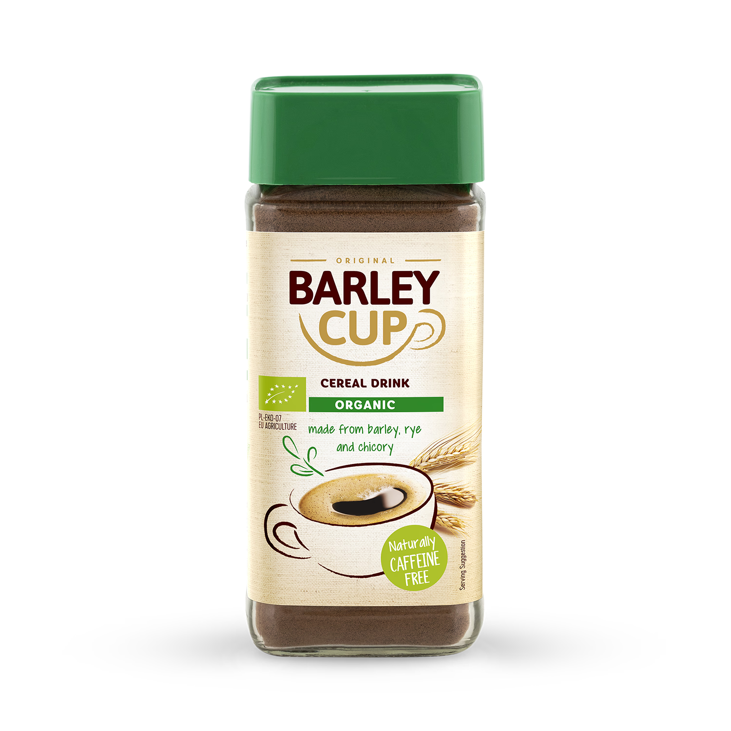 Barleycup Organic Coffee Alternative Cereal Drink 100g
