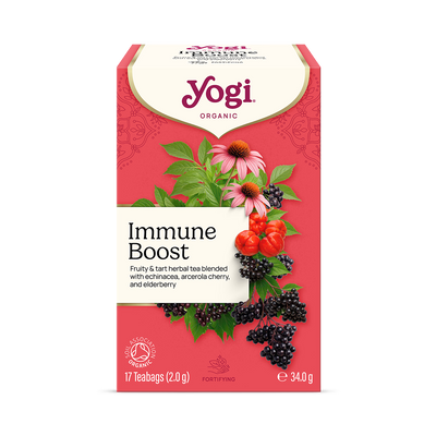 Holland & Barrett Organic Herbal Immune Support Tea with Echinacea and Acerola 17 Tea Bags- Buy online at McGrocer