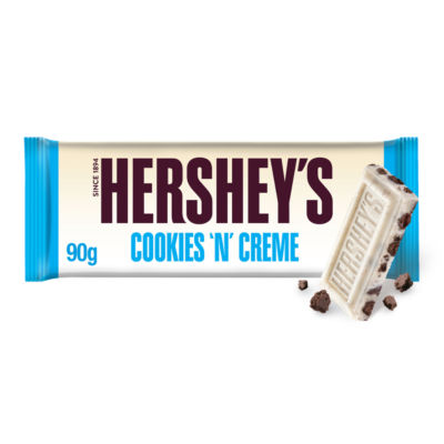 ASDA Hershey's Cookies 'N' Creme White Chocolate Bar 90g- Buy online at McGrocer