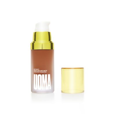 UOMA Beauty Say What?! Weightless Soft Matte Hydrating Foundation 30ml GOODS Boots Bronze Venus T2C  