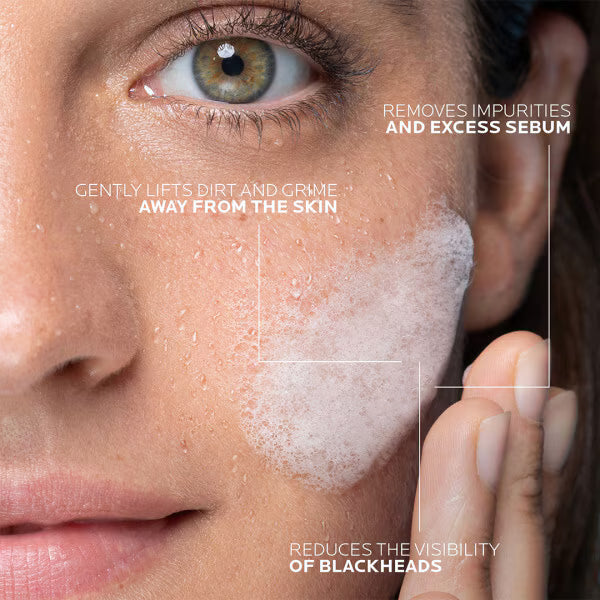 La Roche-Posay face wash blemish prone skin 200ml, imported from the UK