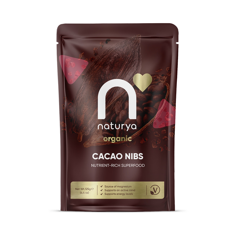 Organic Raw Cacao Nibs 125g
